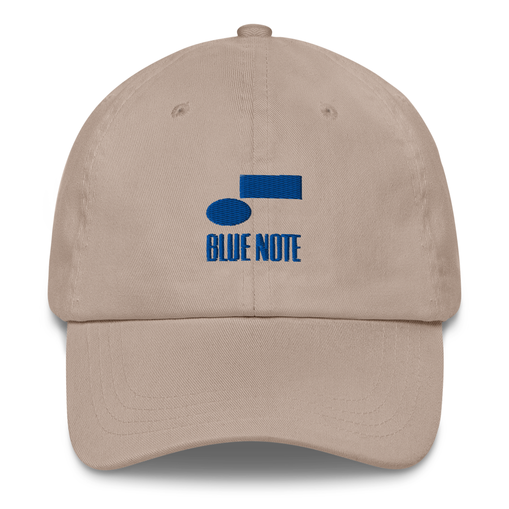 Blue Note Vintage Logo casquette twill noire coton