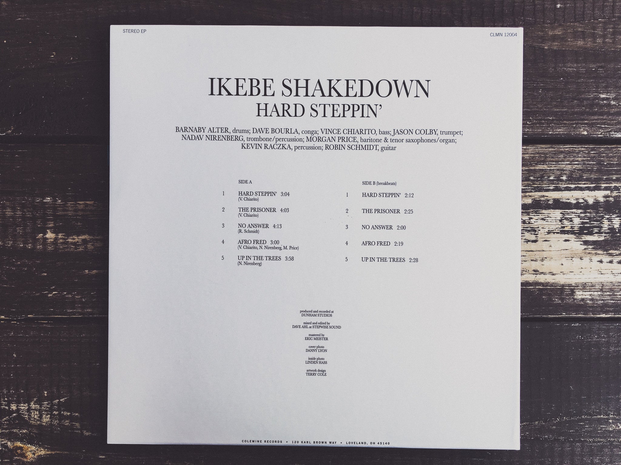 Colemine Ikebe Shakedown Hard Steppin' EP 12" afro-funk breaks