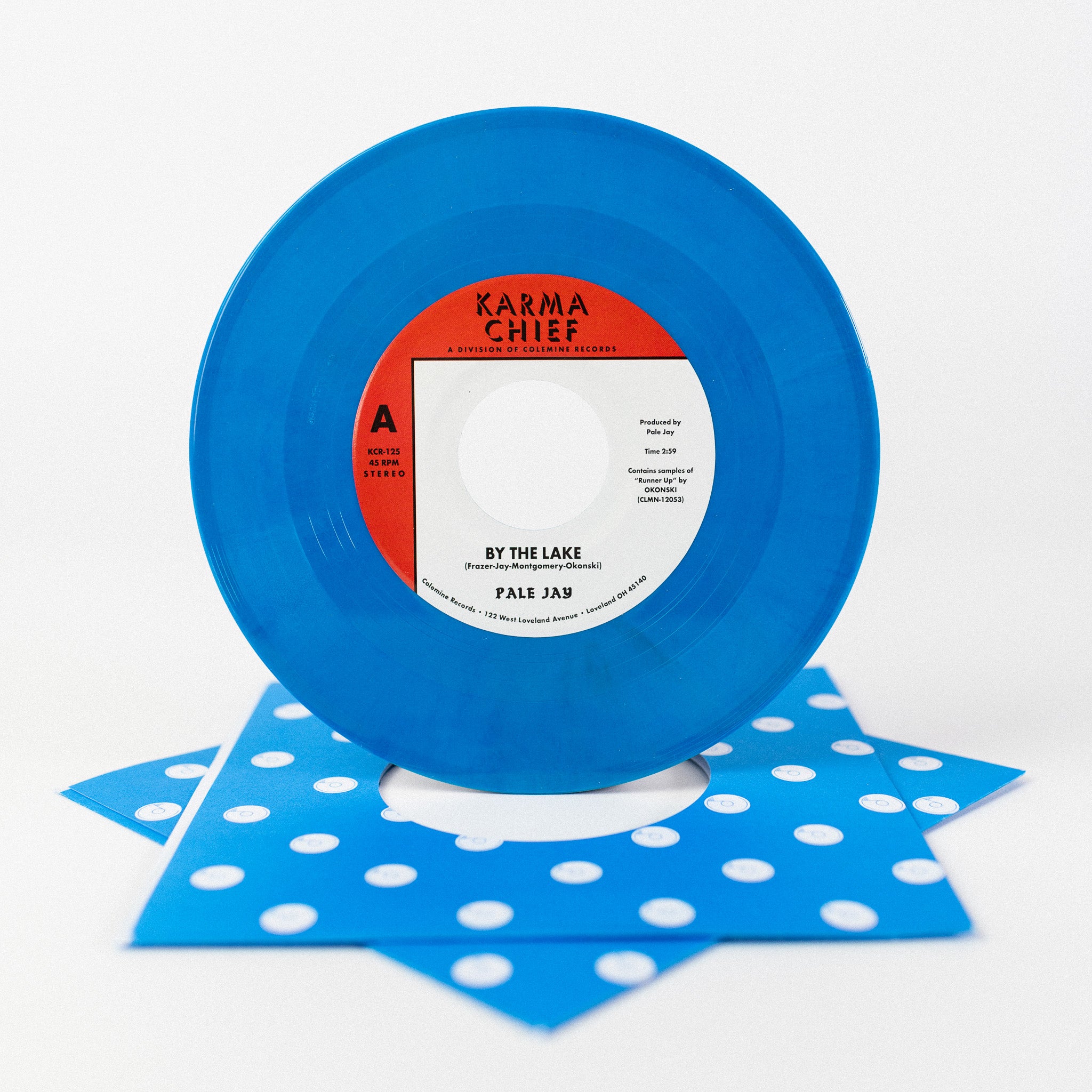 Karma Chief Pale Jay By The Lake 45T neo-soul bleu