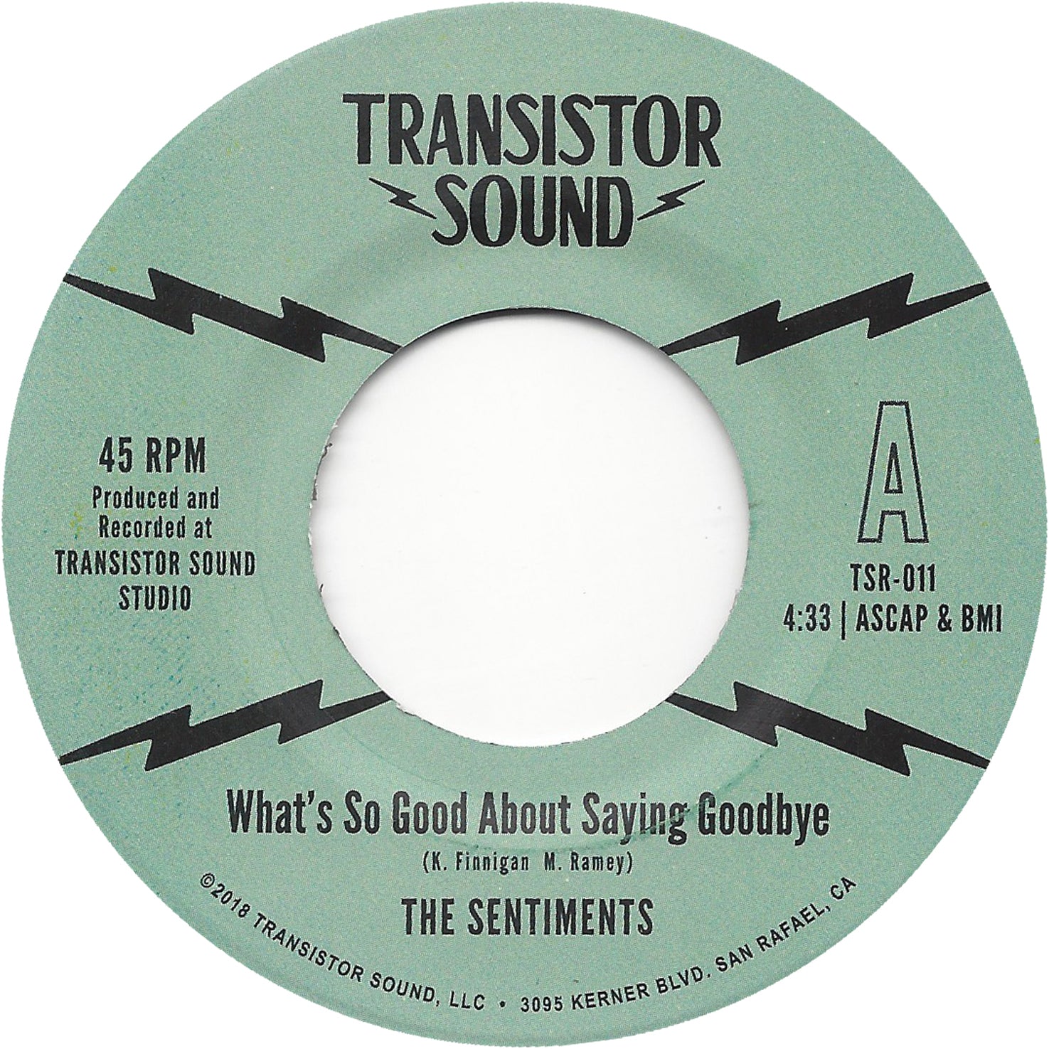 The Sentiments What's So Good 45 tours vinyle sweet soul