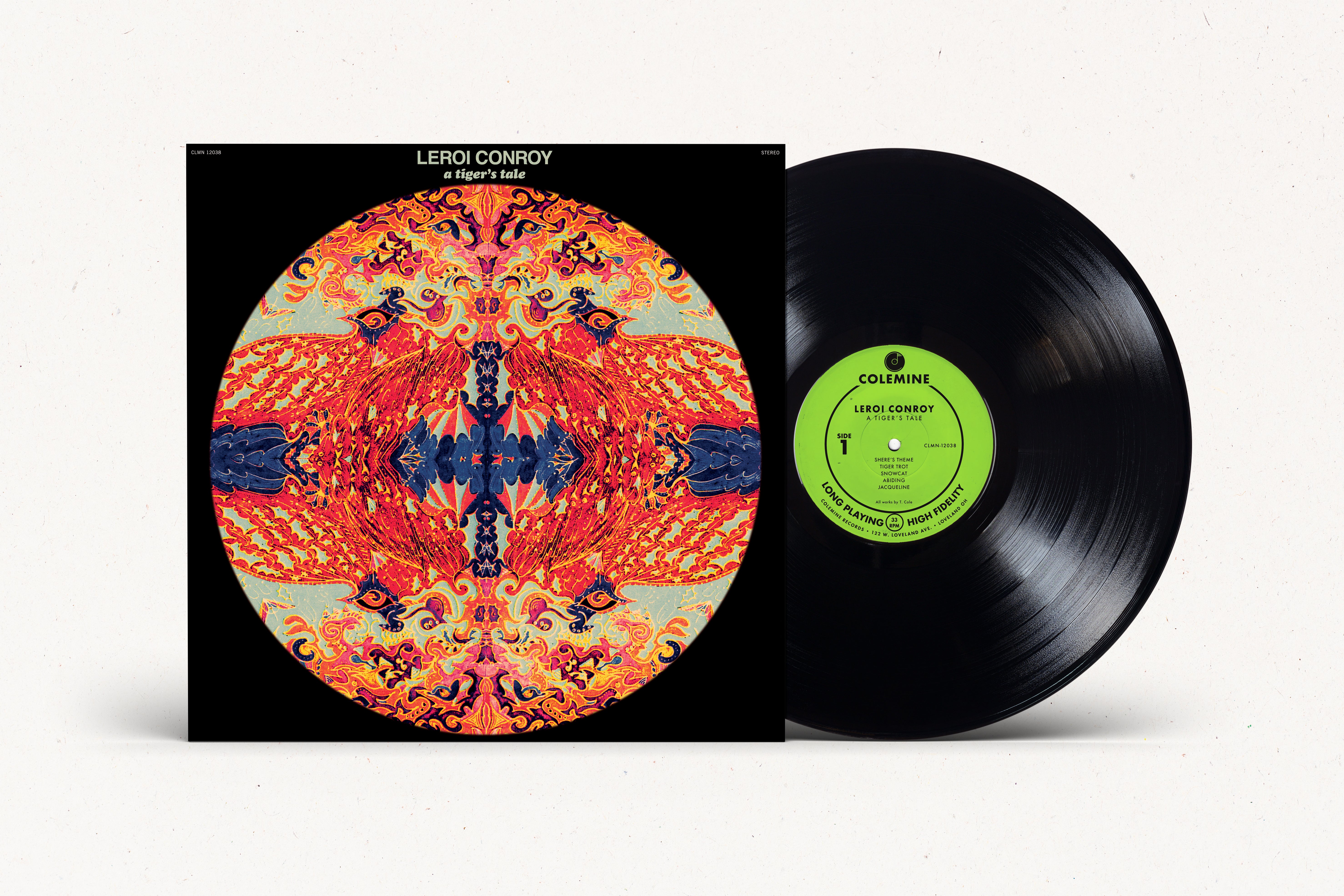 Leroi Conroy A Tiger's Tale vinyle LP tigré jazz