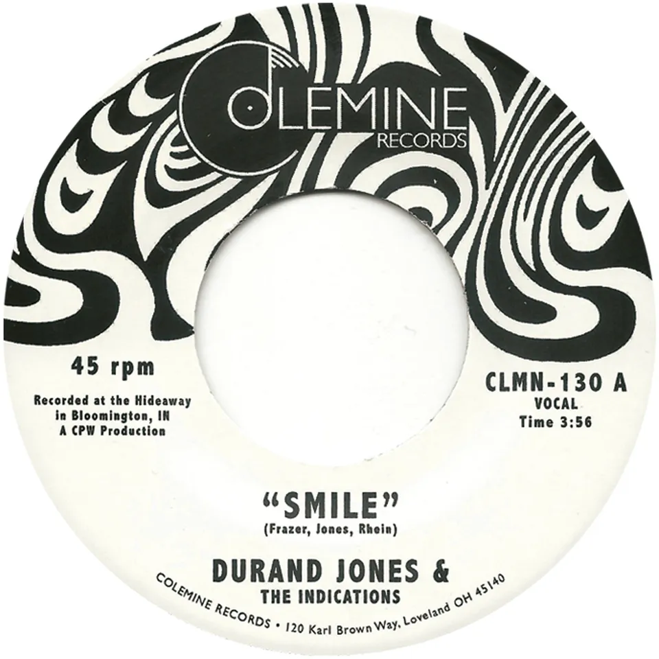 Durand Jones Indications Smile 45 tours vinyle funk soul