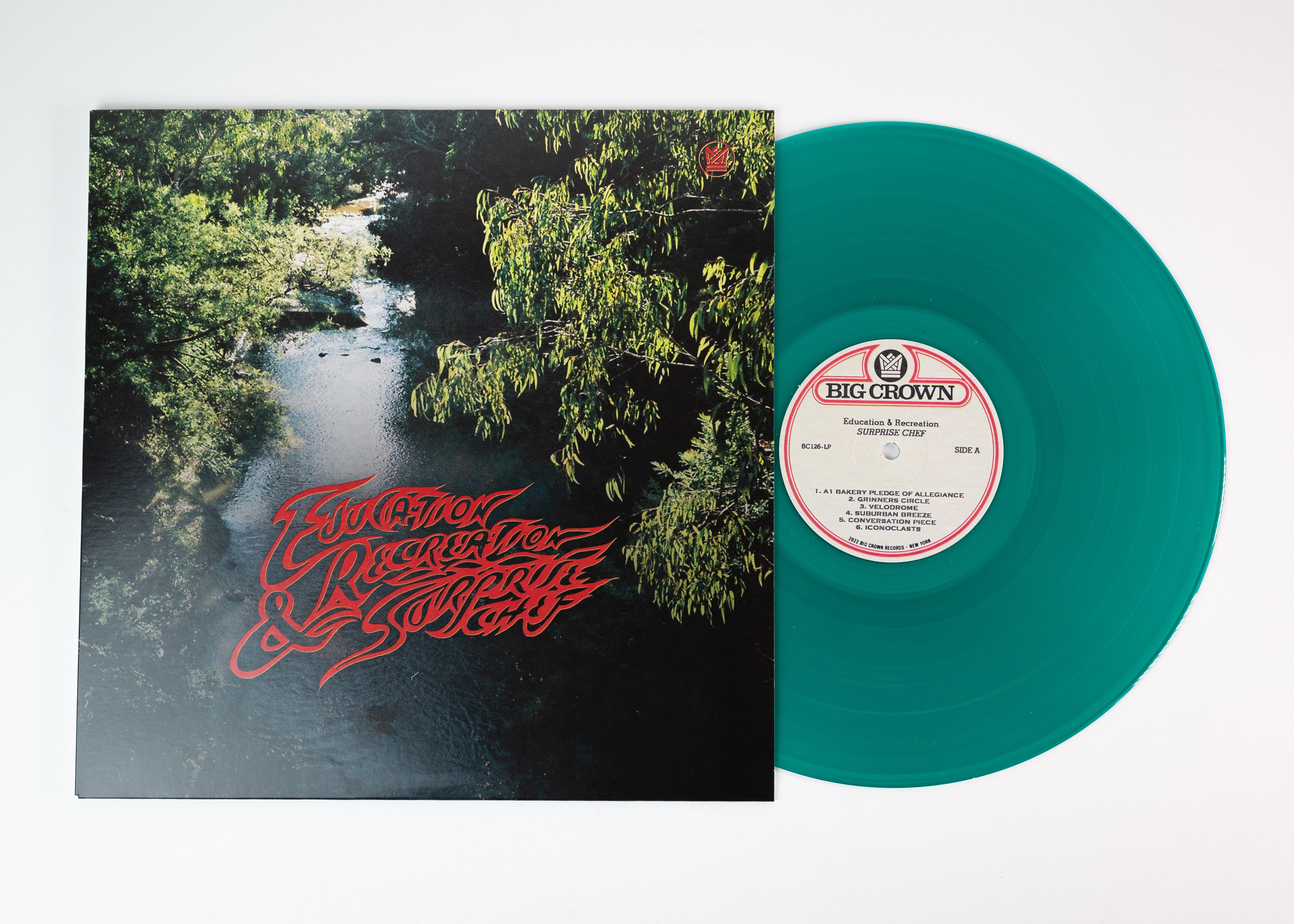 Surprise Chef Education and Recreation LP vinyle vert