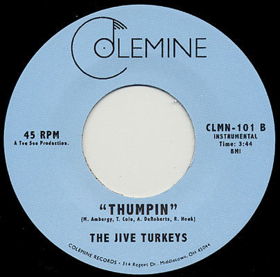 The Jive Turkeys Straight Fire 45 tours vinyle funk