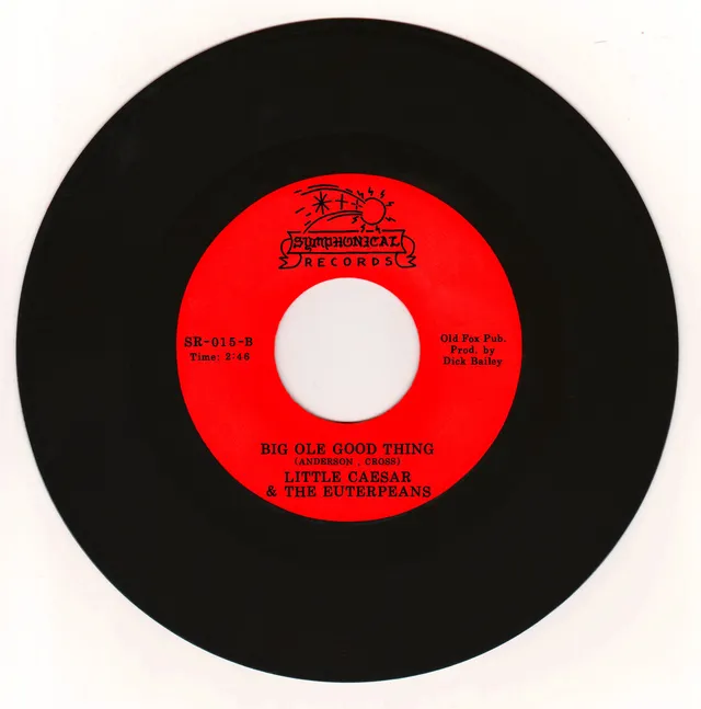 Little Caesar Euterpeans It Was Love vinyle 7" noir soul 1969