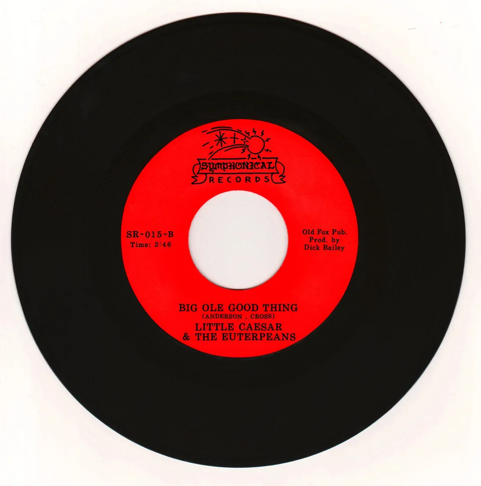 Little Caesar Euterpeans It Was Love vinyle 7" noir soul 1969