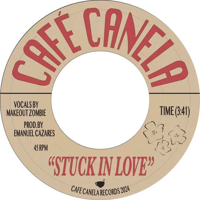 Café Canela Stuck In Love vinyle 7 pouces noir soul