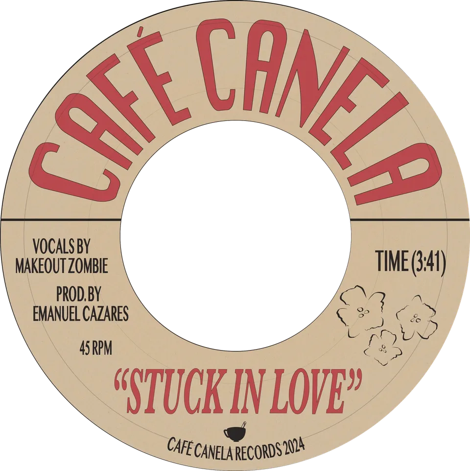 Café Canela Stuck In Love vinyle 7 pouces noir soul