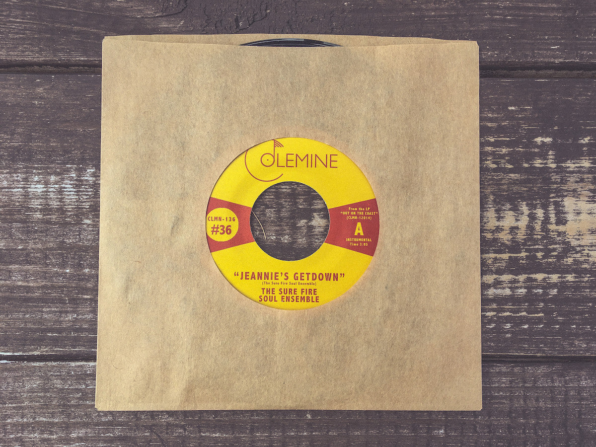 Sure Fire Soul Ensemble Jeannie Getdown 45 tours funk vinyle