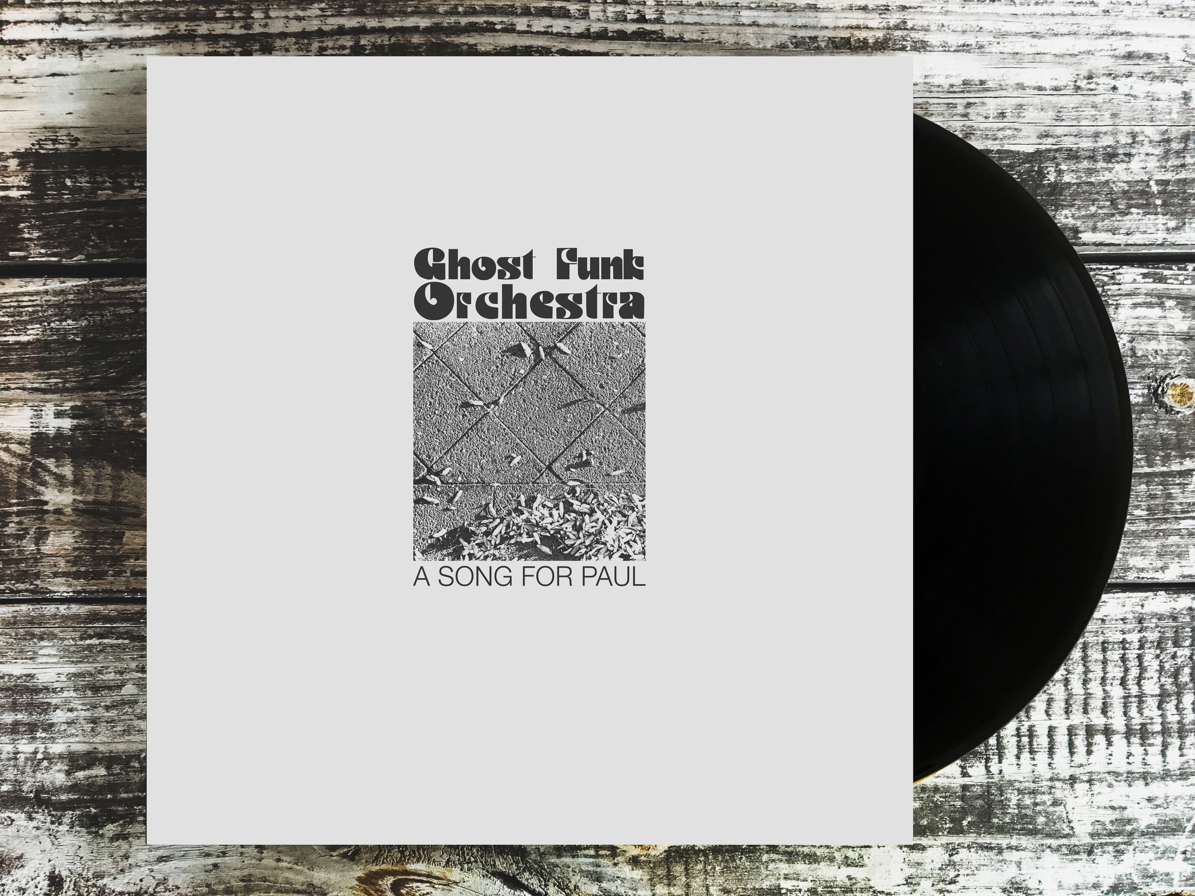 Ghost Funk Orchestra A Song For Paul vinyle vert soul psych
