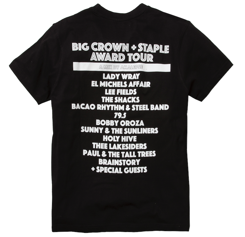 Big Crown / Staple Danny Akalepse t-shirt Award Tour noir