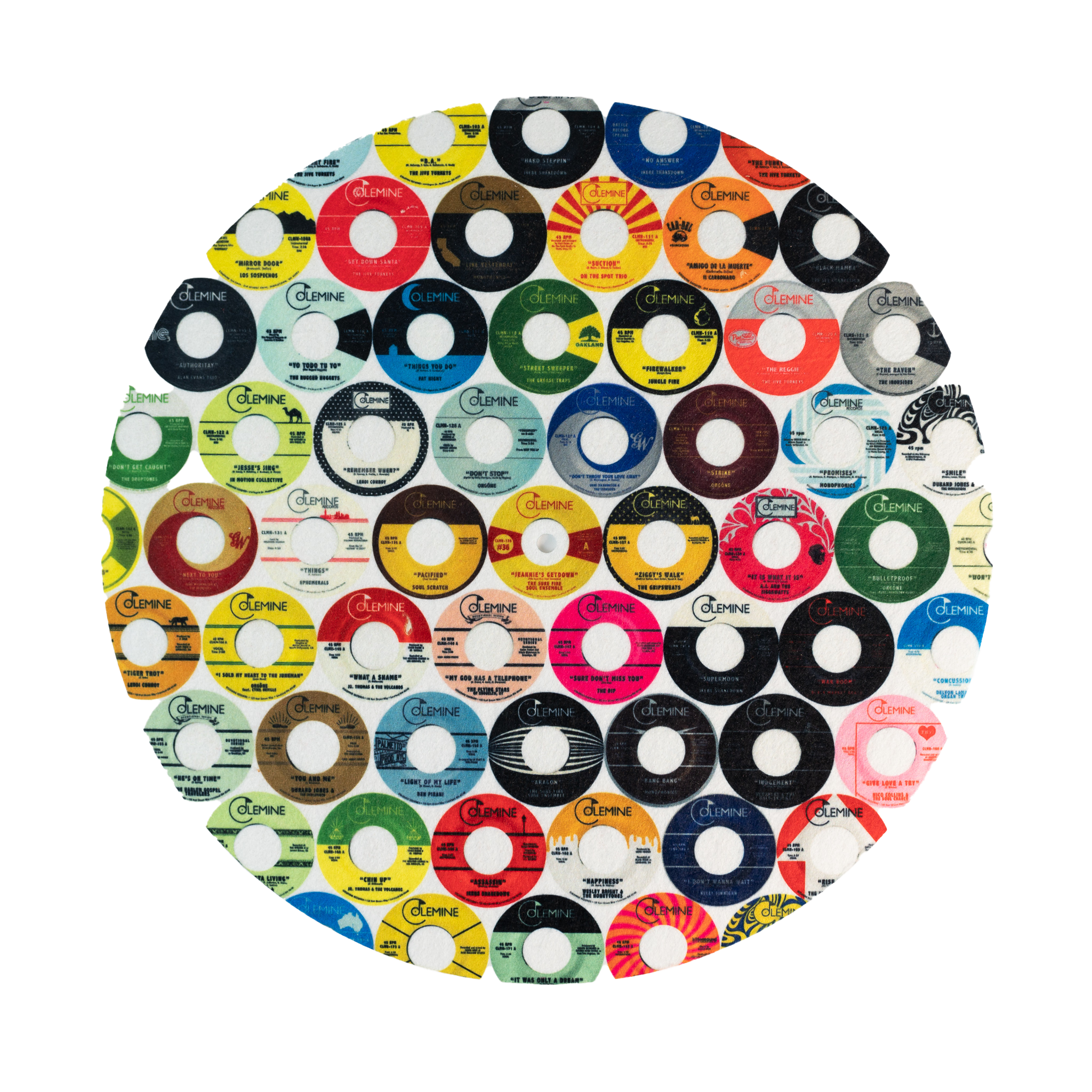 Soul Slabs Slipmat feutrine platine vinyle édition standard