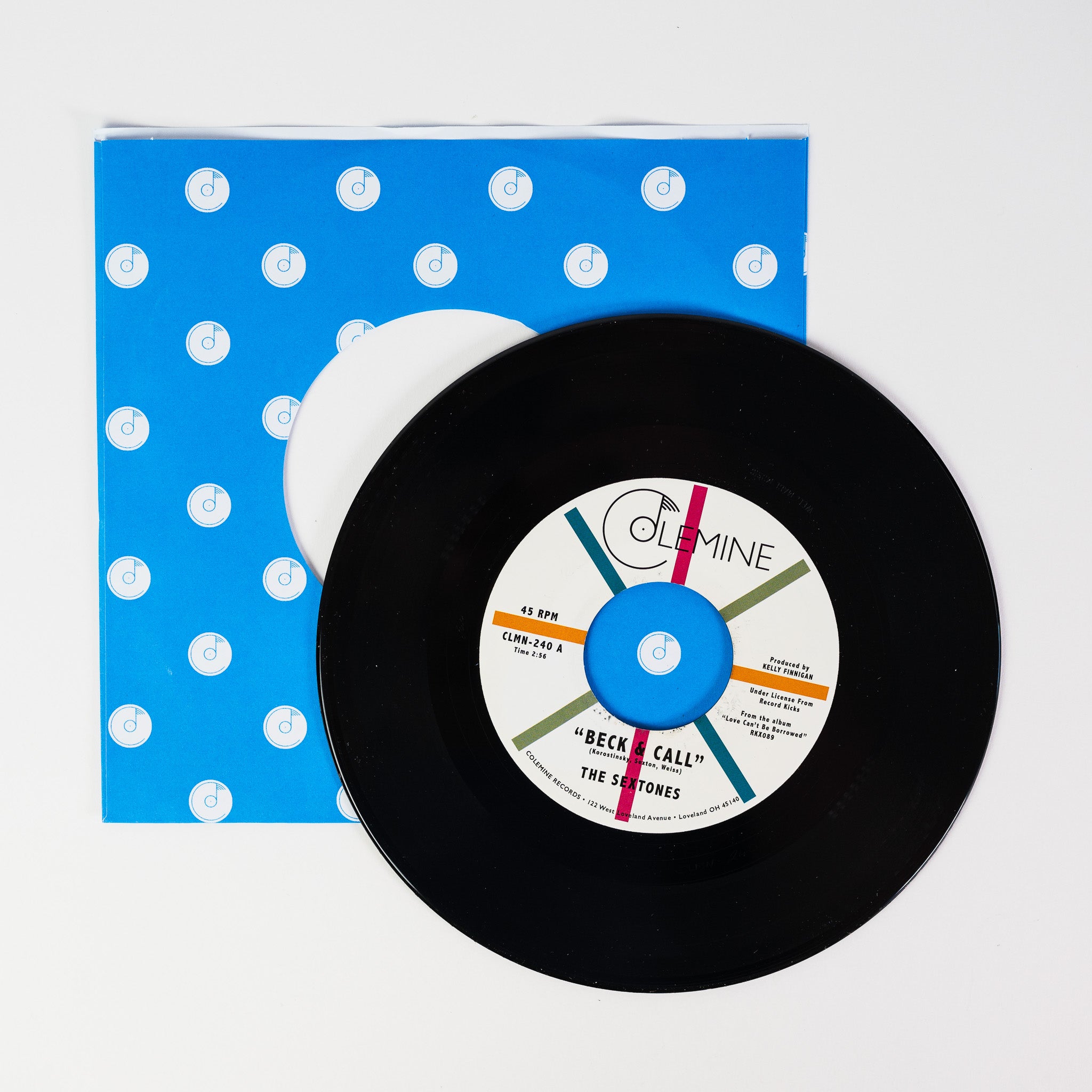 Colemine The Sextones Beck & Call 45 tours vinyle rose soul 60s