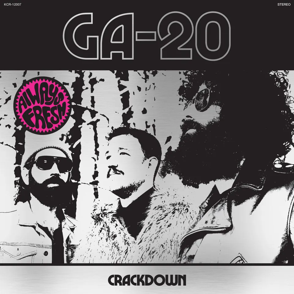 GA-20 Crackdown vinyle LP noir blues