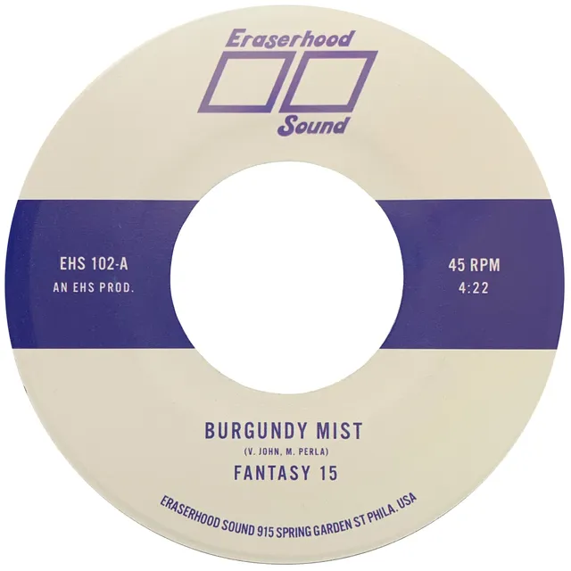 Fantasy 15 Burgundy Mist 45 tours noir 7"