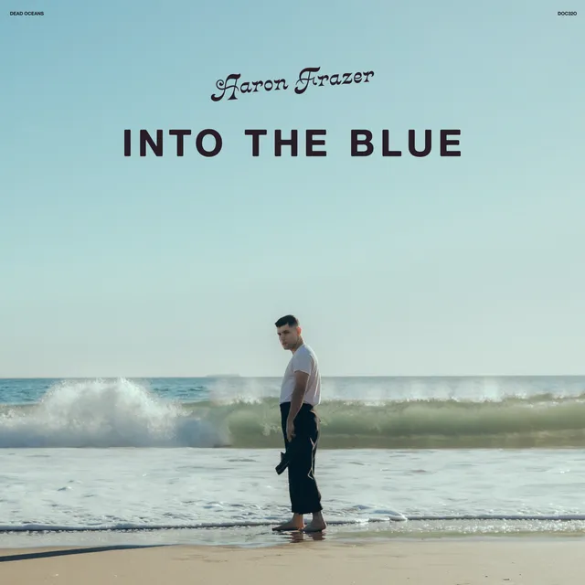 Aaron Frazer Into The Blue vinyle LP turquoise