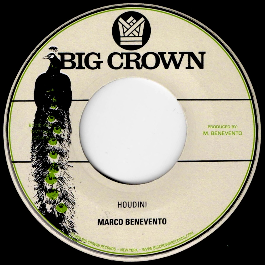 Marco Benevento Houdini vinyle 7" 45 tours funk