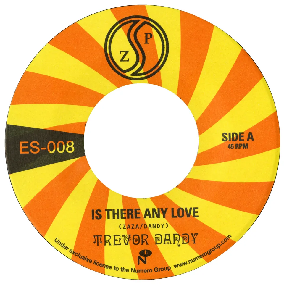 Trevor Dandy Is There Any Love 45 tours vinyle gospel funk