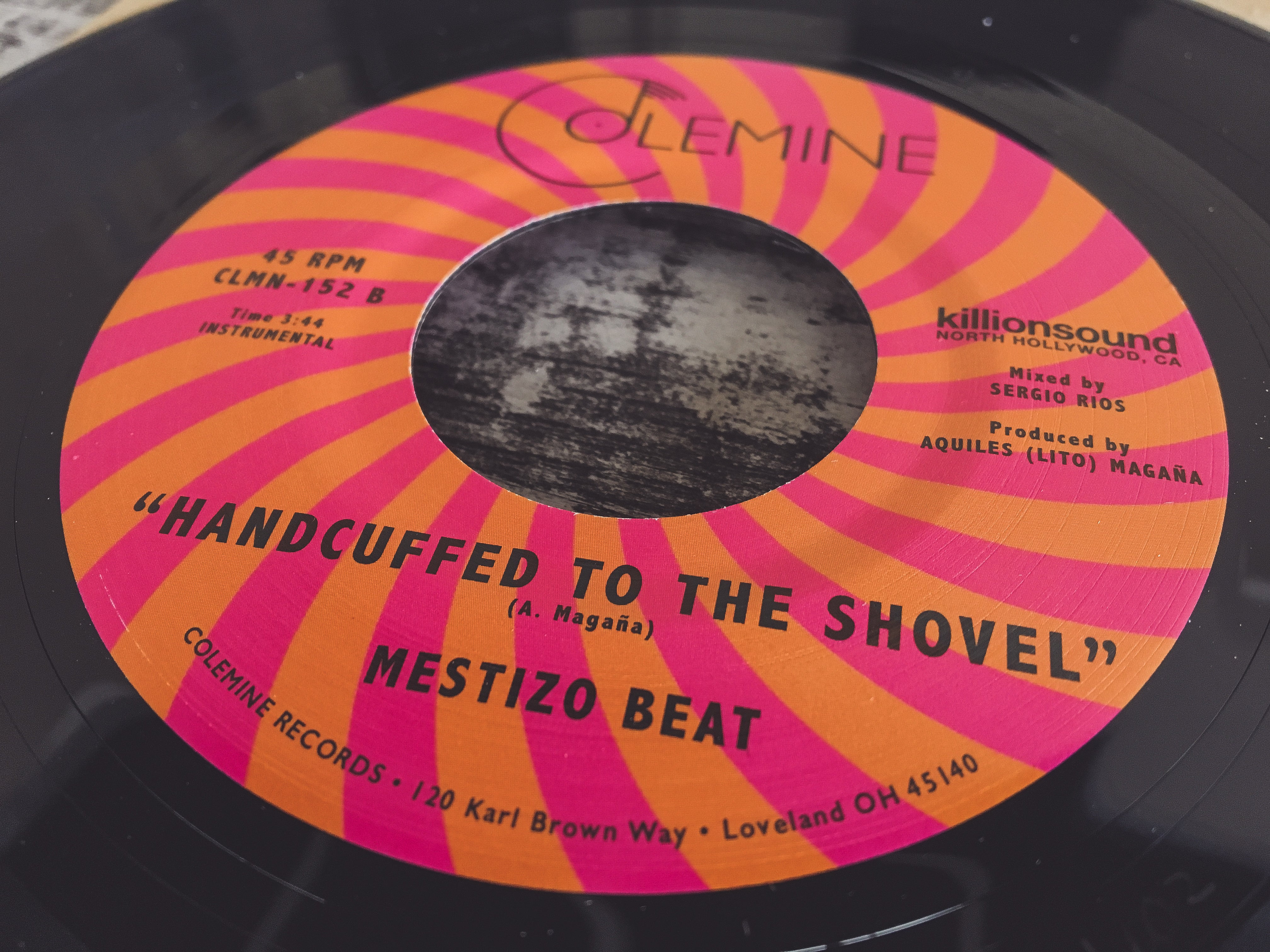 Mestizo Beat Featherbed Lane 45 tours vinyle noir 7 pouces