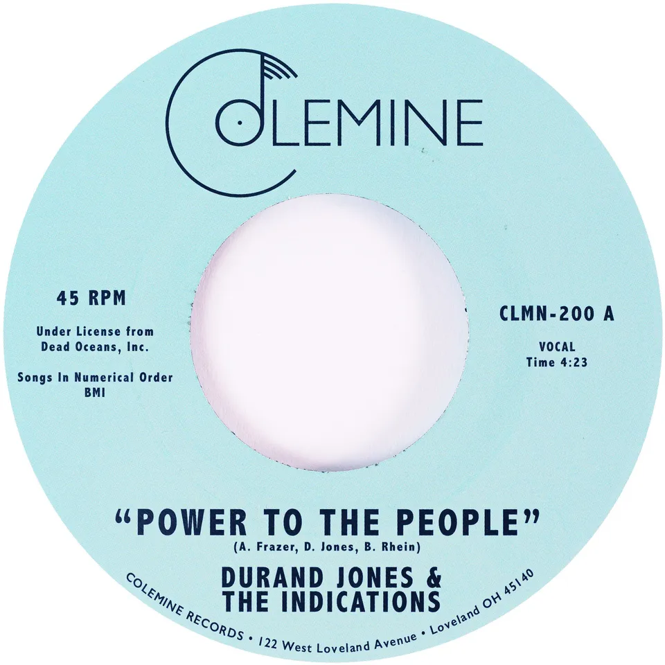Durand Jones & The Indications – Power To The People 45T