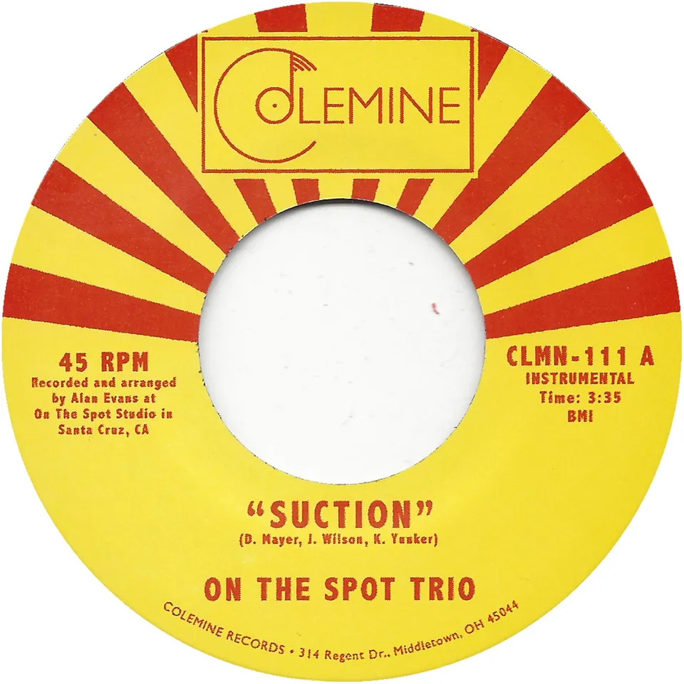 Colemine On The Spot Trio Suction 45 tours 7" funk