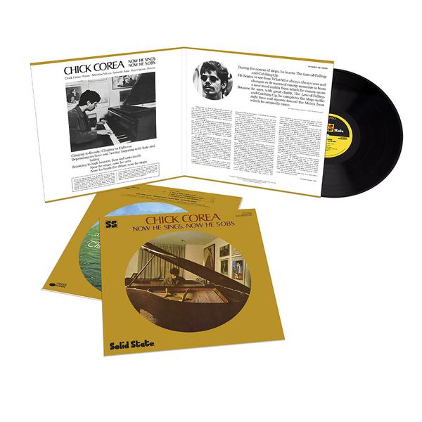 Blue Note Tone Poet Chick Corea Now He Sings vinyle LP