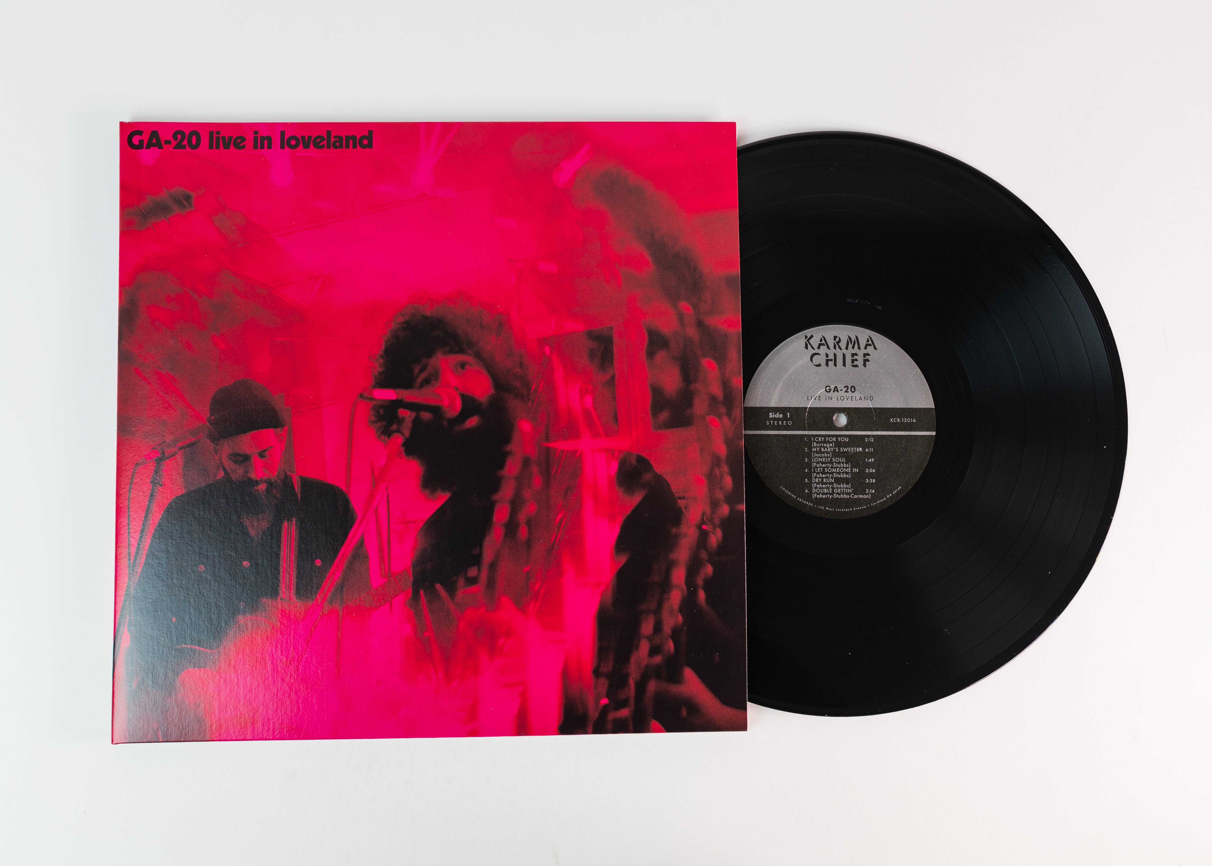 GA-20 Live In Loveland LP vinyle rose blues live
