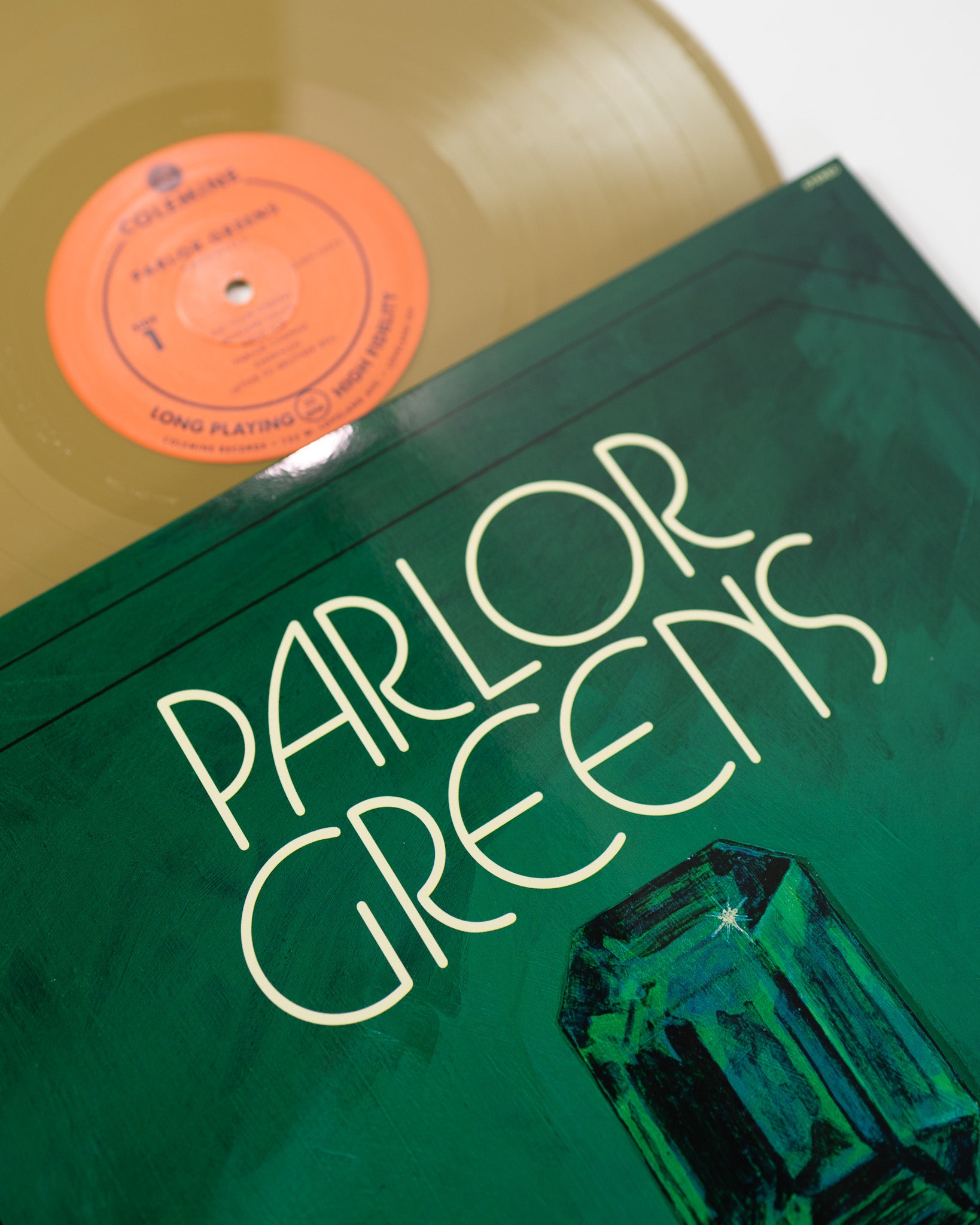 Colemine Parlor Greens Emeralds vinyle LP vert funk