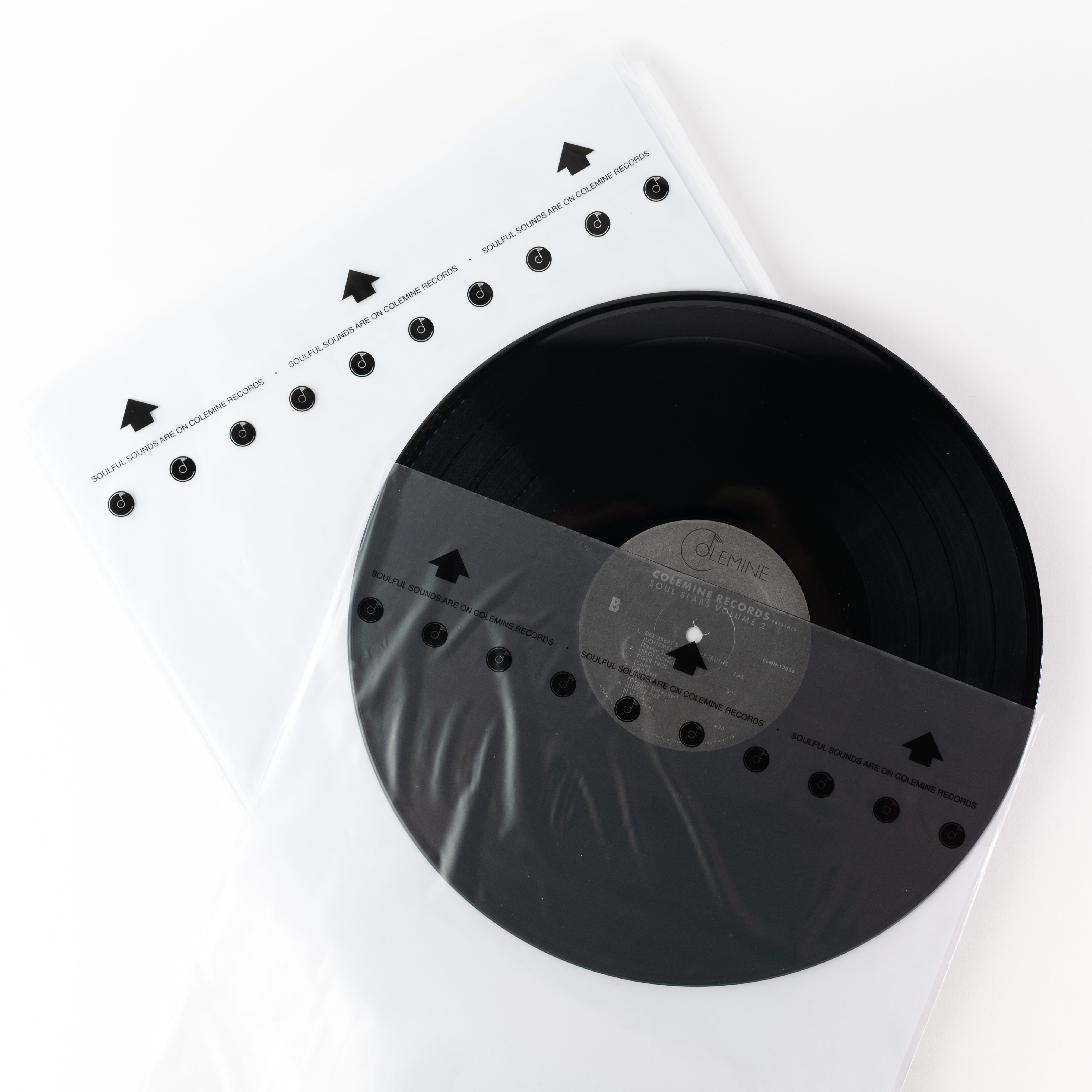 Colemine Inner Sleeves sous-pochettes vinyle antistatique x50