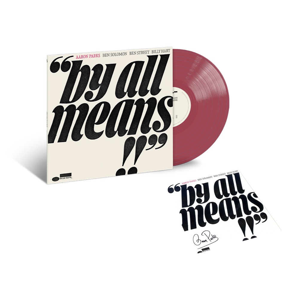 Aaron Parks By All Means CD quartet jazz piano