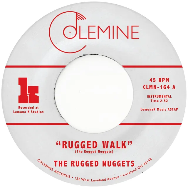 Colemine Rugged Nuggets Rugged Walk 45 tours vinyle rouge