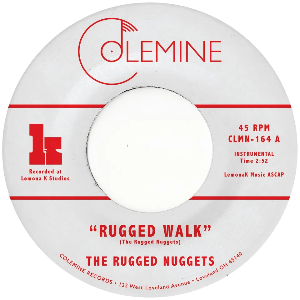 Colemine Rugged Nuggets Rugged Walk 45 tours vinyle rouge