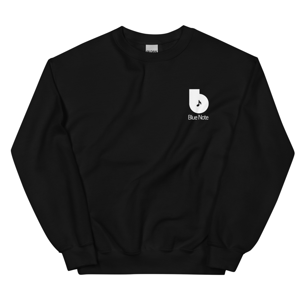 Blue Note B Logo sweat crewneck noir coton 50%