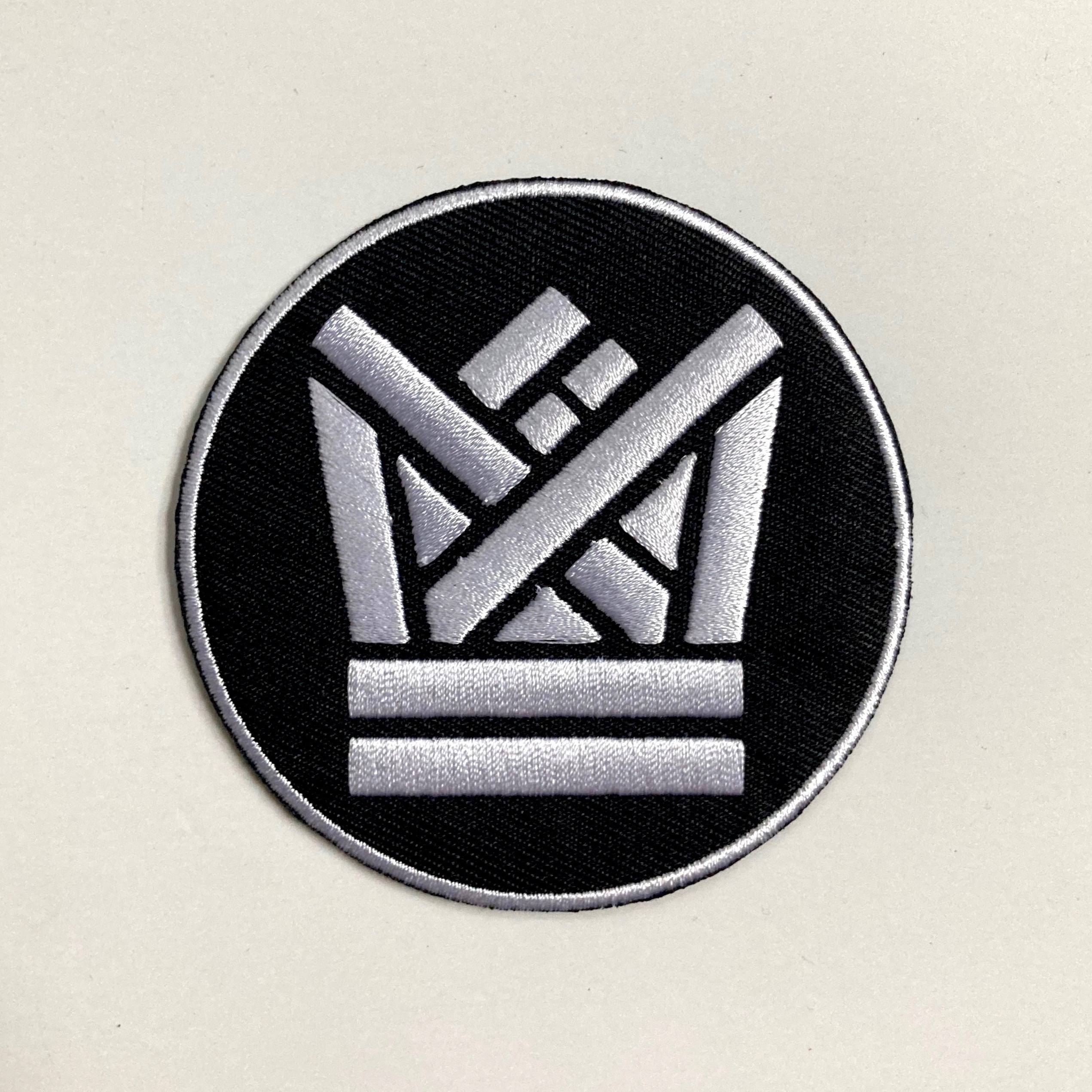 Big Crown Logo Patch écusson brodé thermocollant