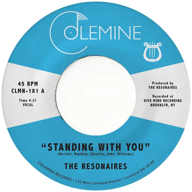 The Resonaires Standing With You 45 tours orange