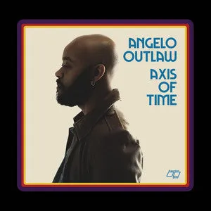 Angelo Outlaw Axis Of Time LP vinyle transparent jazz funk
