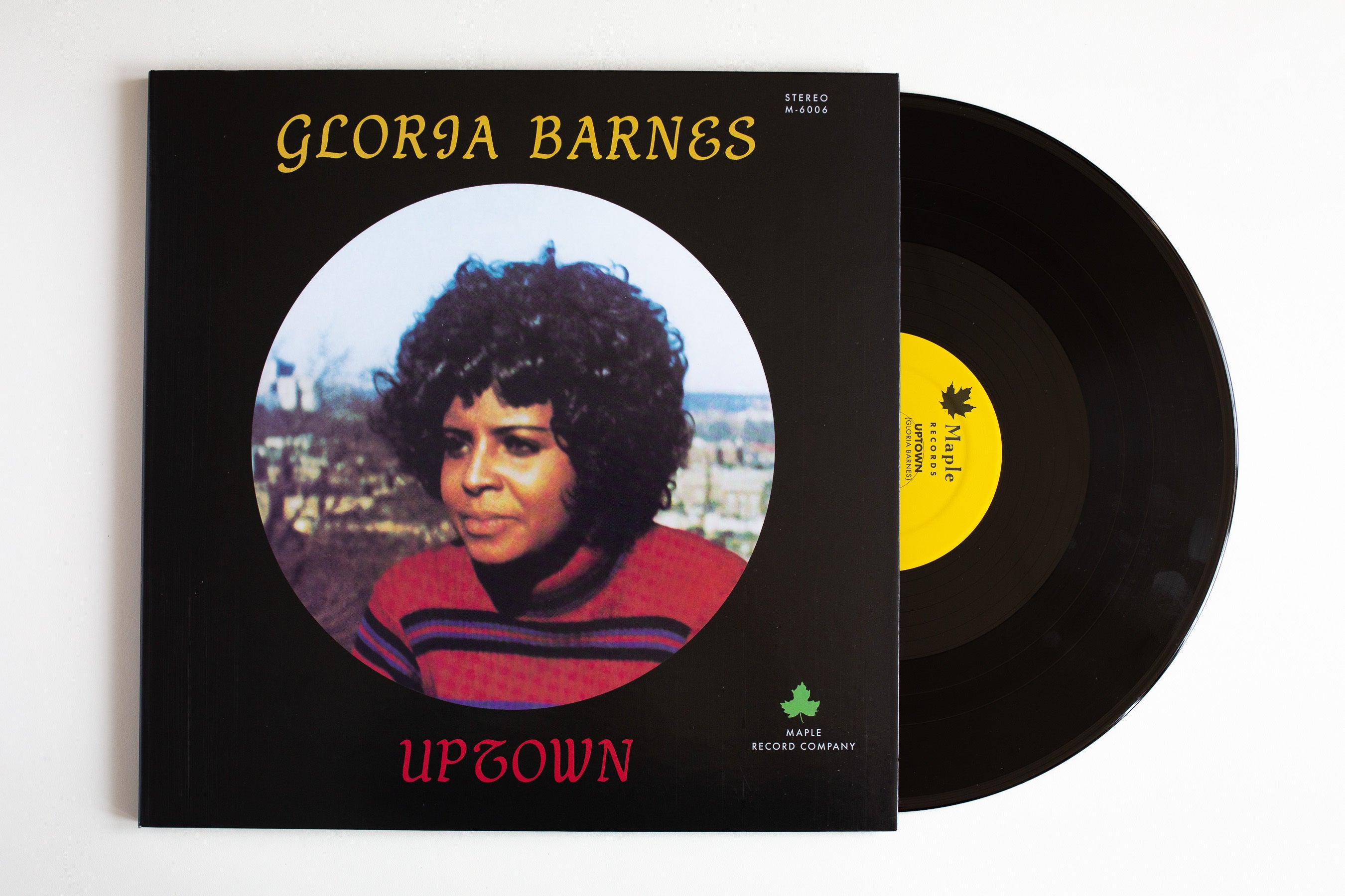 Gloria Barnes Uptown LP vinyle réédition deep soul 1971