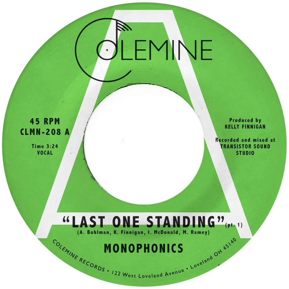 Colemine Monophonics Last One Standing vinyle 7 pouces