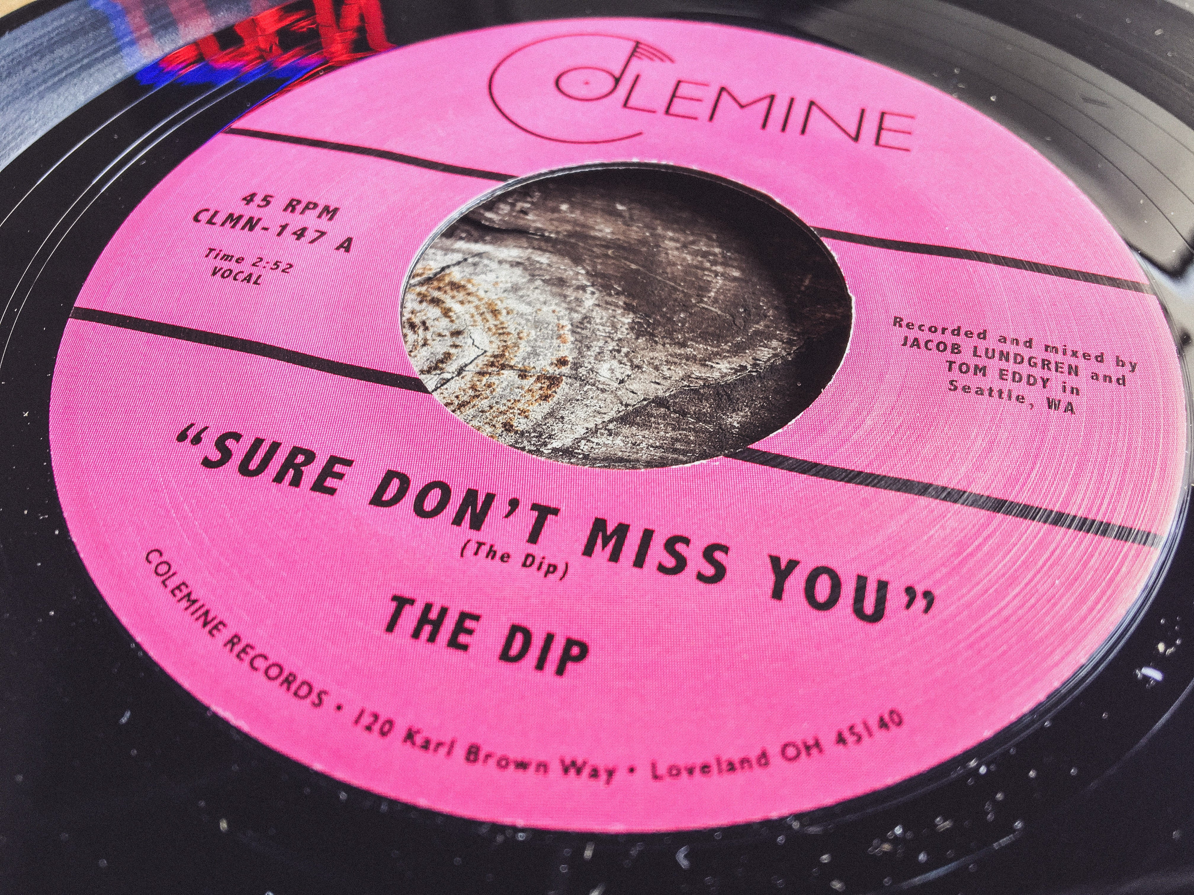 The Dip Sure Don't Miss You vinyle 7" soul Seattle