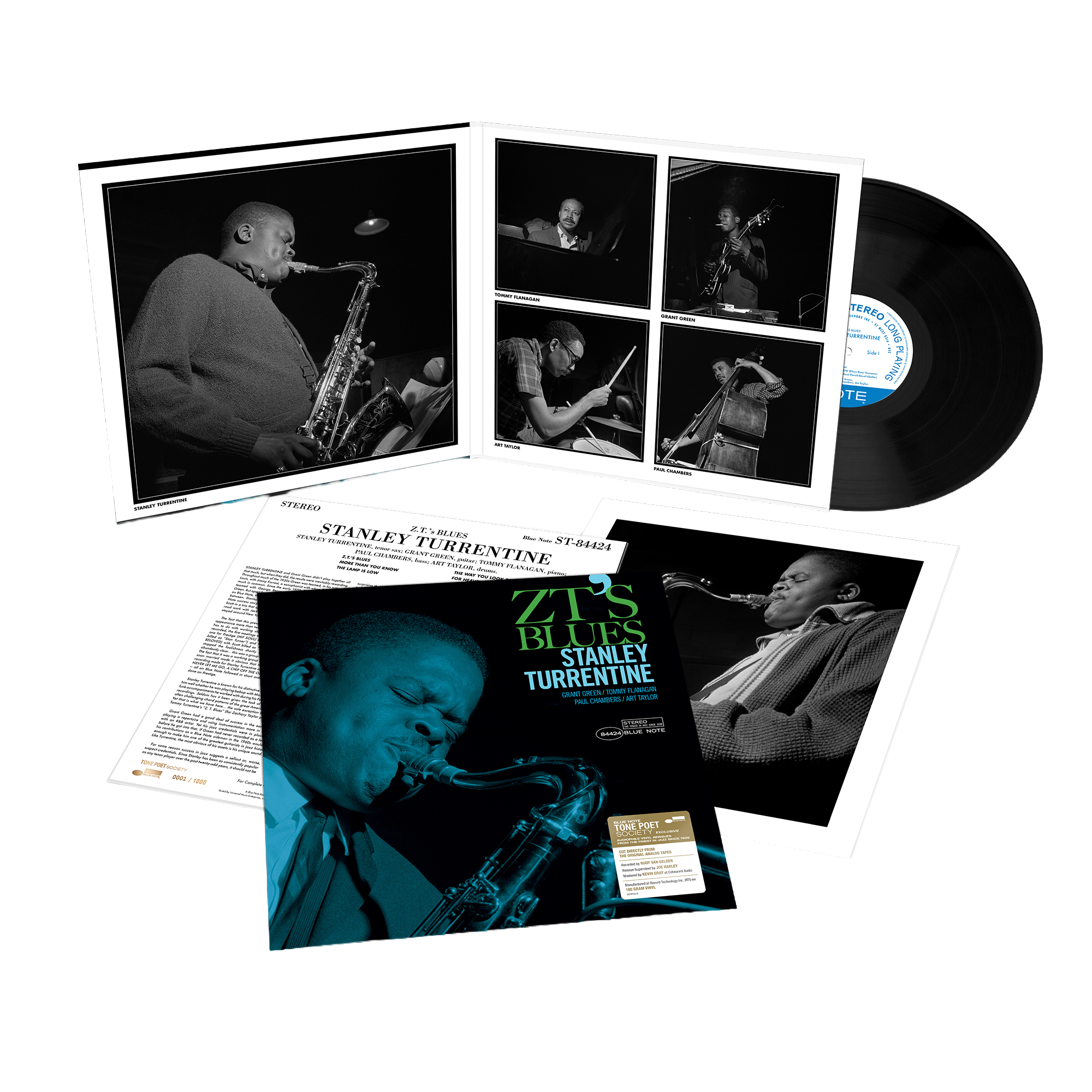 Tone Poet Stanley Turrentine Z.T.'s Blues Vinyle LP Limité