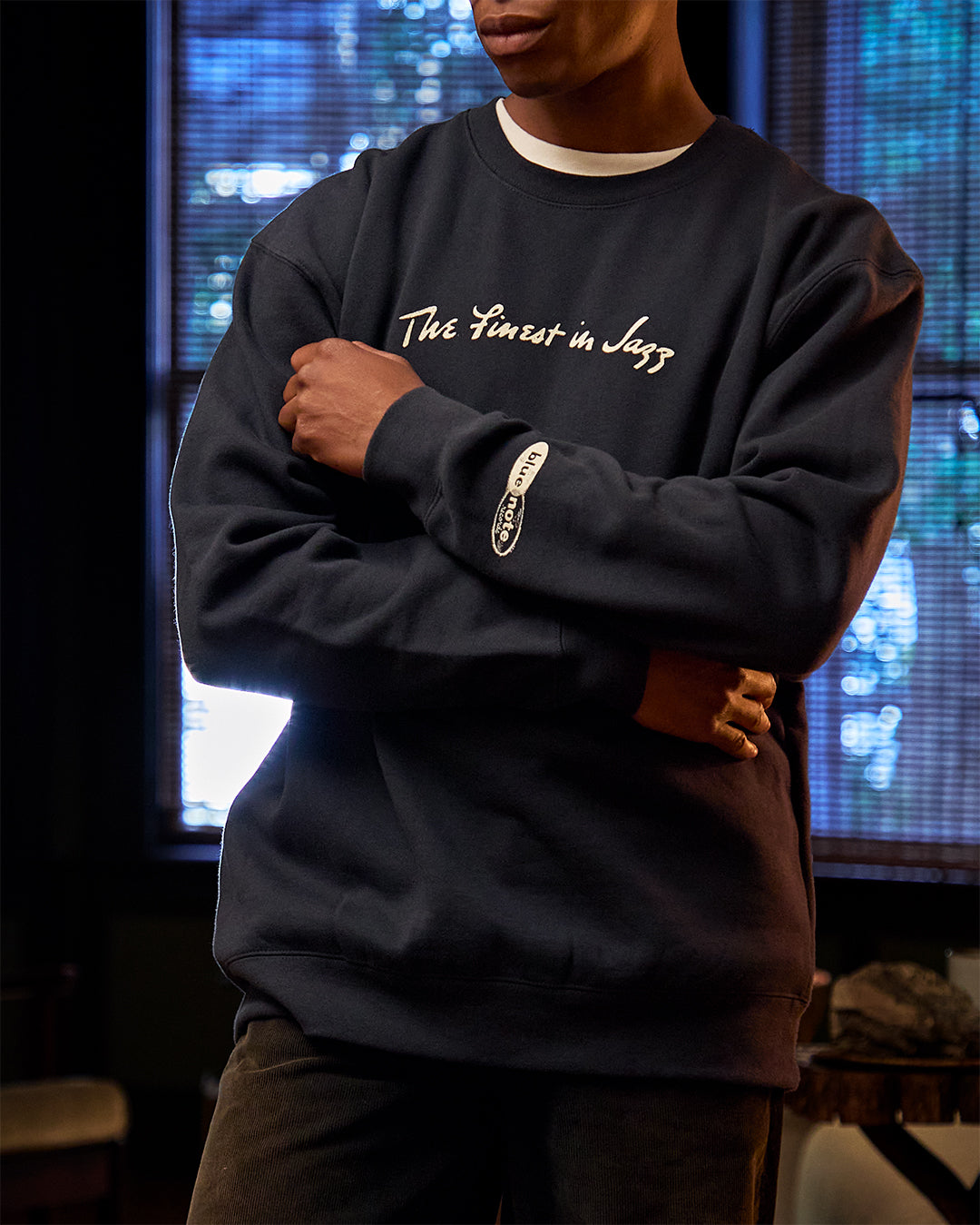 Blue Note Finest In Jazz sweat Heavyweight Crewneck noir