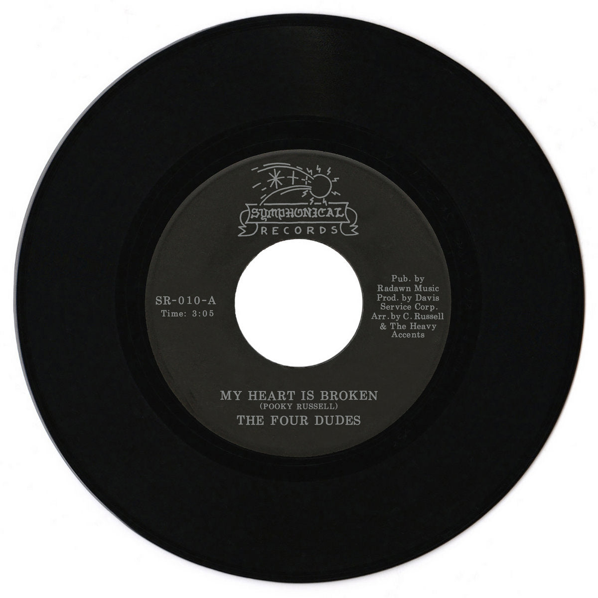 Symphonical Four Dudes SR-010 45 tours 7" soul