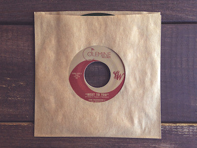 Colemine Gene Washington Next To You 45 tours vinyle noir