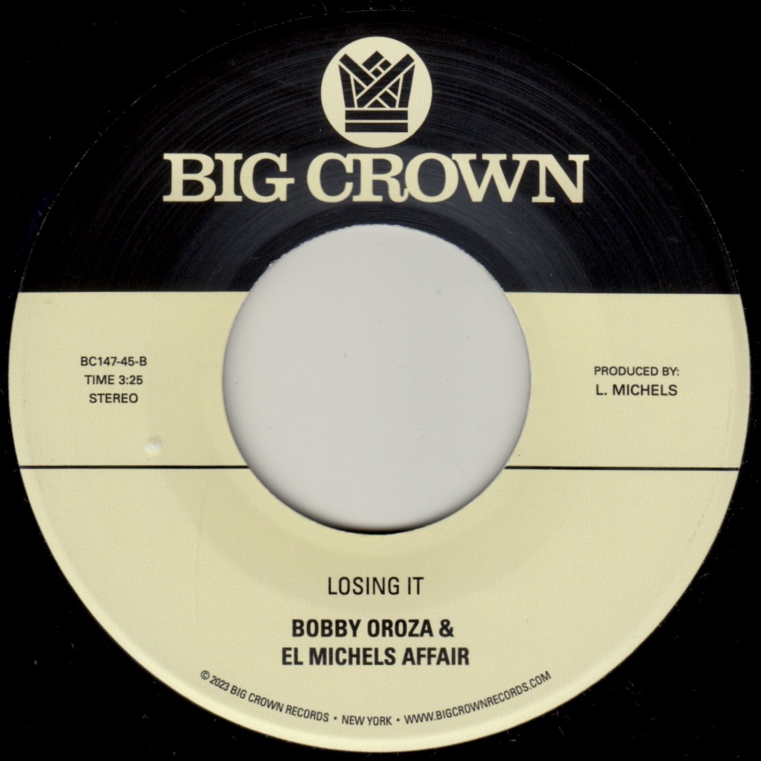 Bobby Whatcha Know / Losing It 45T vinyle 7" soul