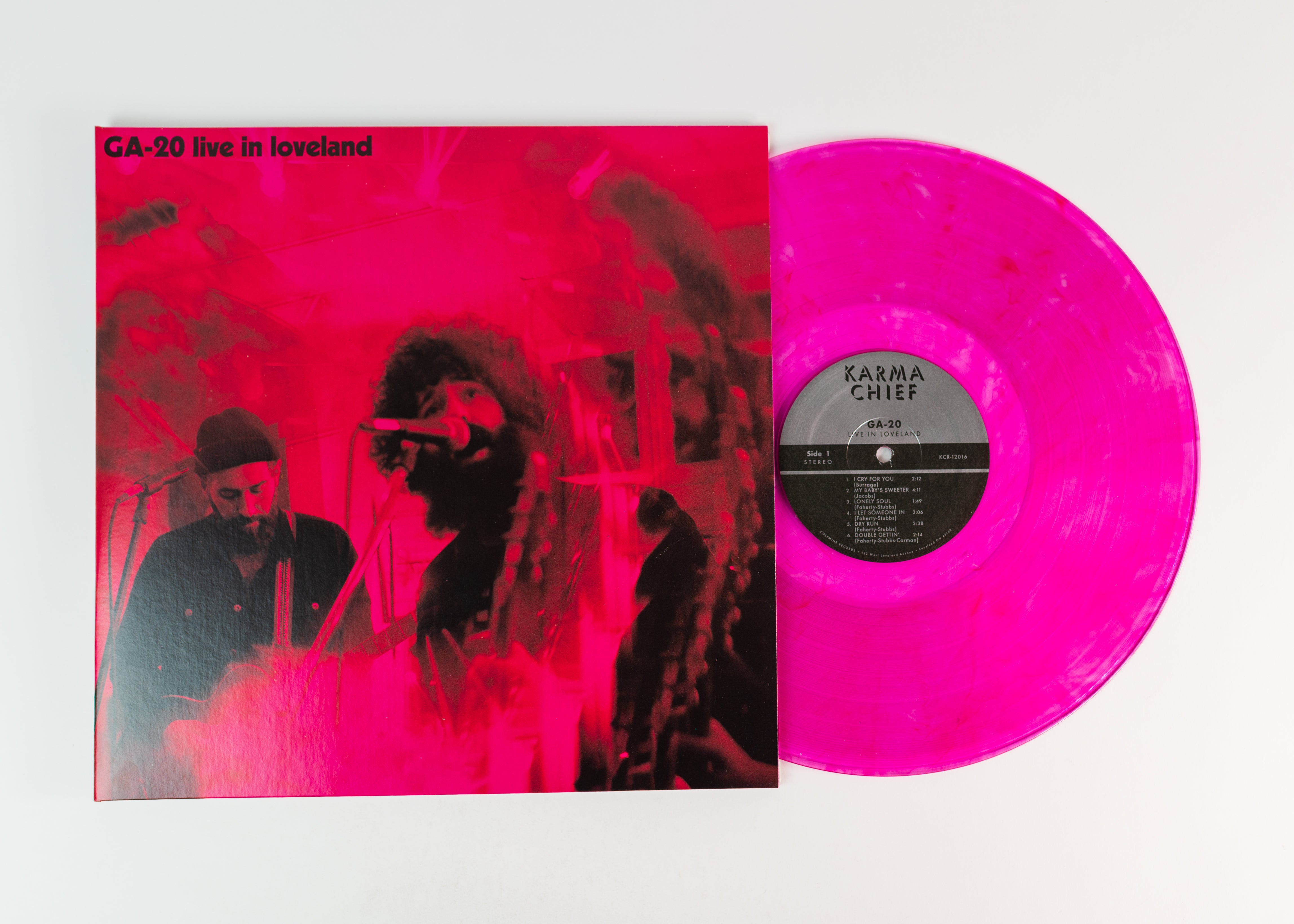 GA-20 Live In Loveland LP vinyle rose blues live