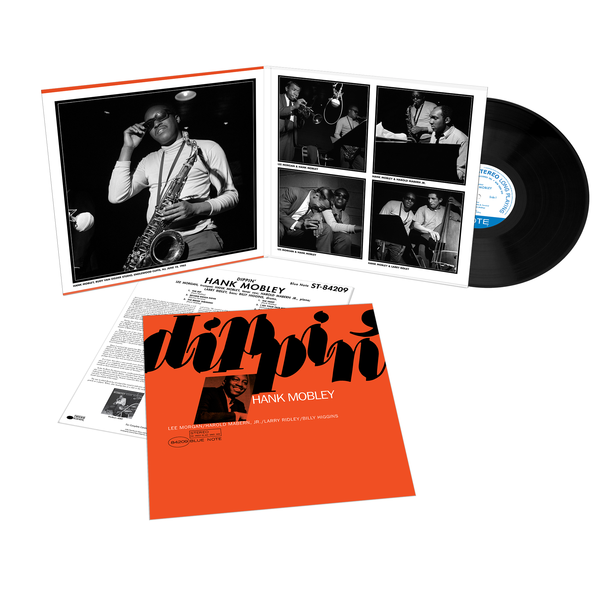 Blue Note Tone Poet Hank Mobley Dippin' vinyle stéréo 180g