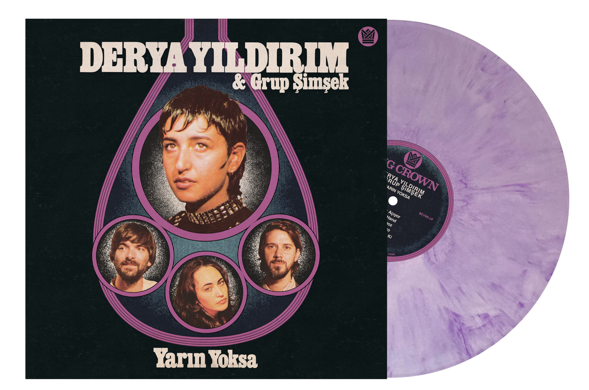 Derya Yıldırım Yarın Yoksa vinyle blanc lavande smoke