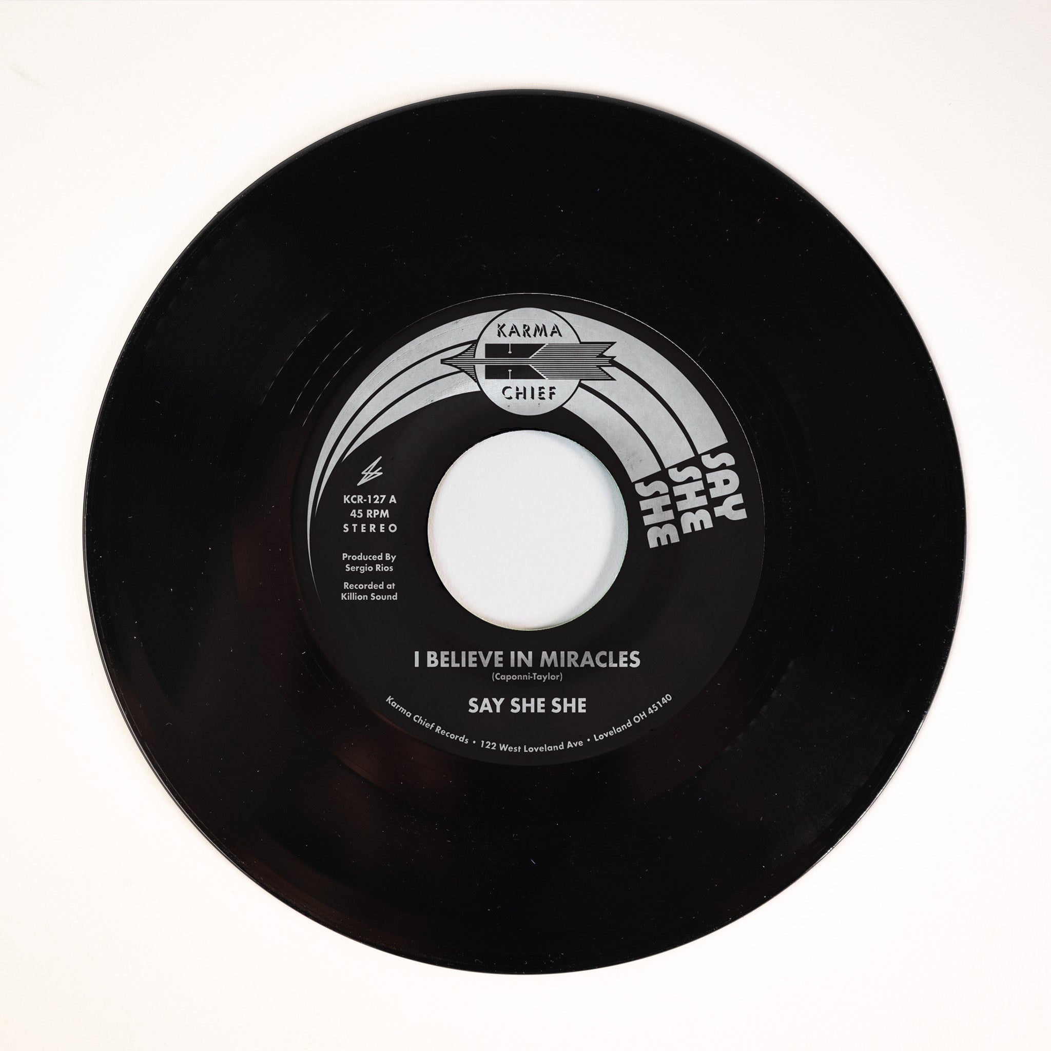 Say She She I Believe In Miracles 45 tours violet funk