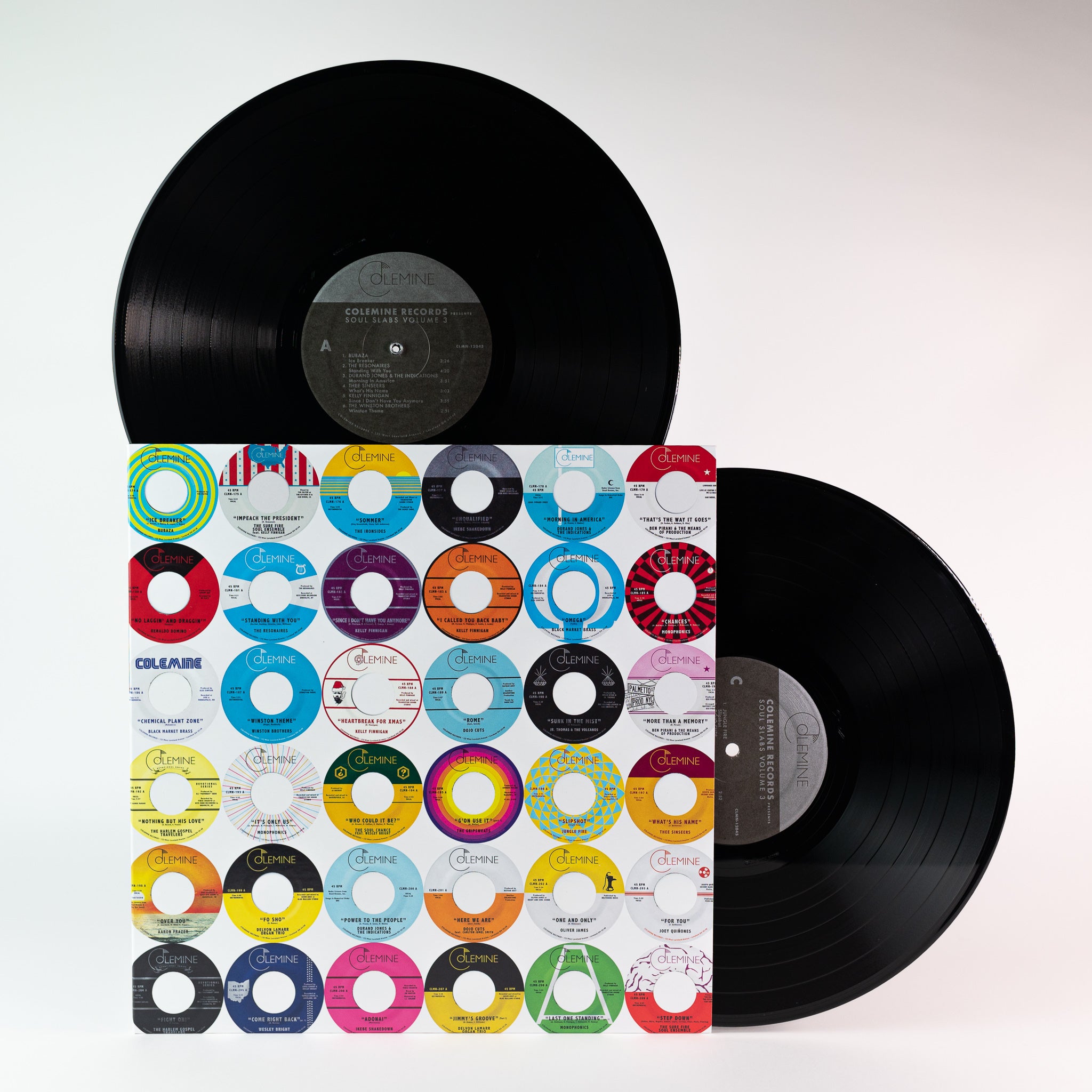 Colemine Soul Slabs Vol.3 LP vinyle noir compilation soul