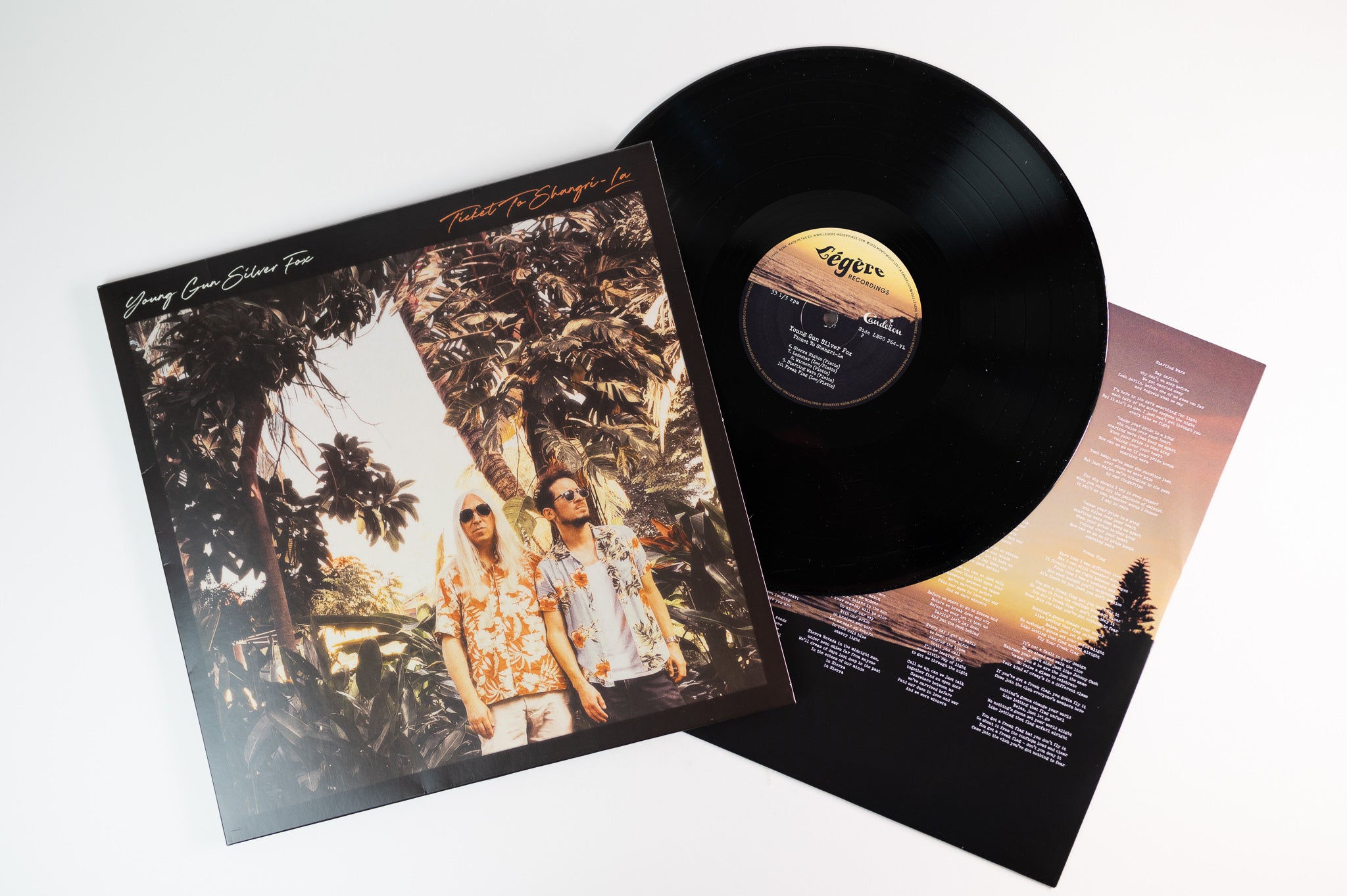 Young Gun Silver Fox Ticket To Shangri-La Vinyle LP Noir